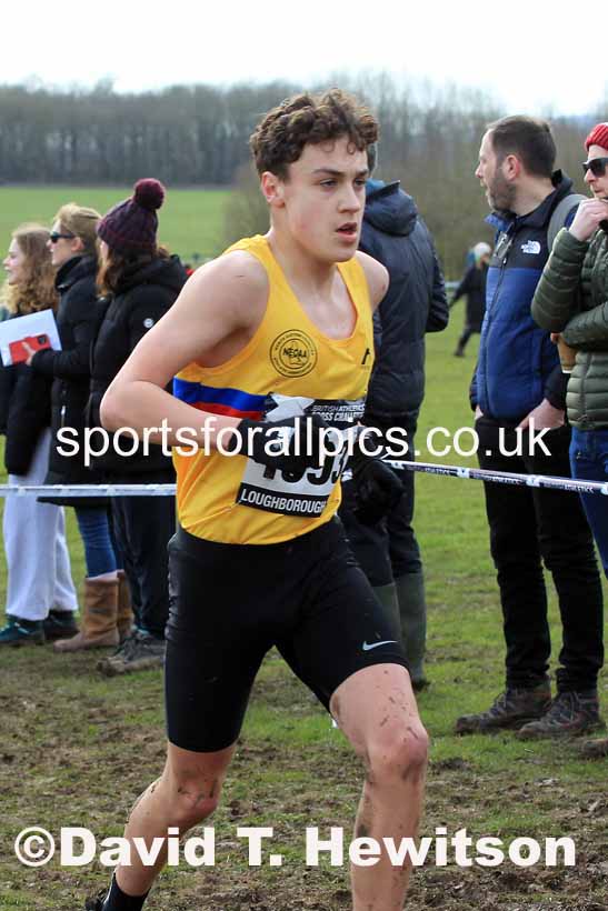 Boys Under-15s 2023 UK CAU Inter Counties Cross Country Champs, Prestwold Hall, Loughborough. Photo: David T. Hewitson/Sports for All Pics